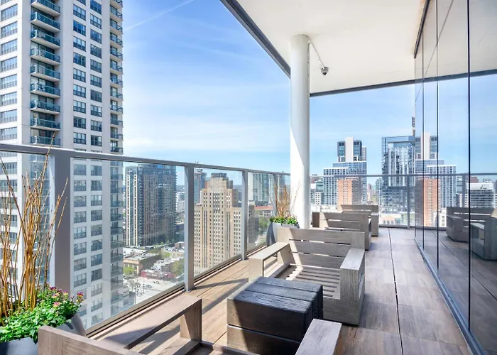 Апартаменты Blueground River North 2bd Chi-1114 Чикаго