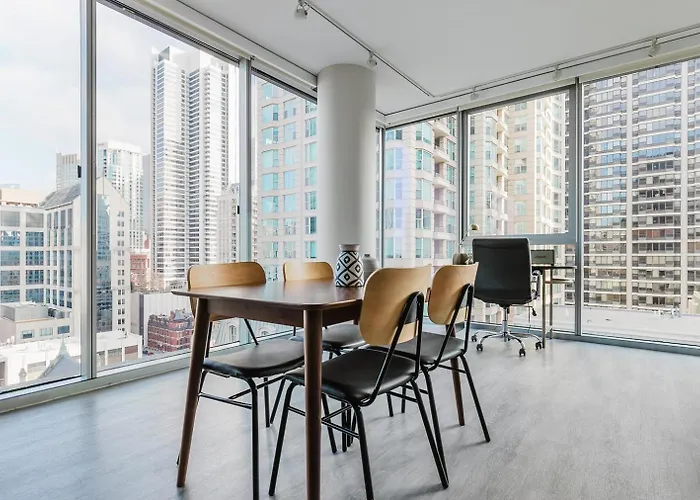 Blueground River North 2bd Chi-1114 Апартаменты