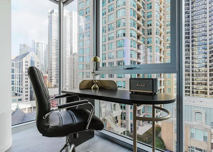 Blueground River North 2bd Chi-1114 Апартаменты